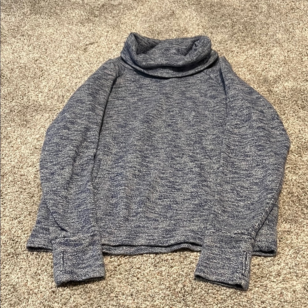 Gap Women’s Blue Cowl Neck Sweater XS